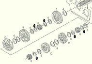 запчасти EURORICAMBI, Шайба регулировочная