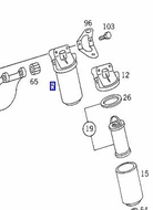 запчасти MB, Корпус фильтра