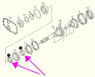 запчасти ZF, Подшипник  кпп