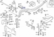 запчасти SAMPA, Втулка стабилизатора