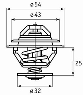 запчасти BEHR, Термостат