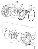 запчасти SCANIA, Корзина сцепления
