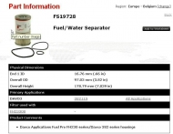 запчасти DONALDSON, Фильтр топливный