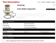 запчасти FLEETGUARD, Фильтр топливный