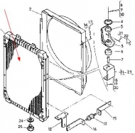 запчасти RVI, Радиатор