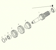 запчасти ZF, Подшипник КПП