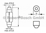 запчасти BOSCH, Лампа