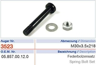 запчасти BPW, Болт рессорный в комплекте