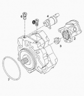 запчасти BOSCH, Клапан перепуской ТНВД