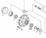 запчасти SKF, Подшипник ступицы задней