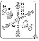 запчасти C.E.I., РКТ дифференциала