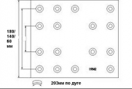 запчасти IVECO, Накладки тормозные