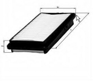 запчасти MAHLE, Картридж воздушного фильтра