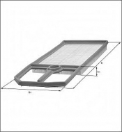 запчасти MAHLE, Фильтр воздушный