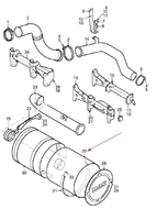 запчасти DAF, Глушитель