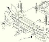 запчасти COVIND, Заглушка бампера
