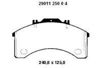 запчасти 3G, Колодки тормозные