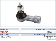 запчасти FRENOTRUCK, Наконечник КПП