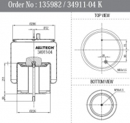 запчасти AIRTECH, Пневмоподушка