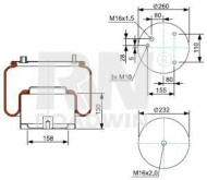запчасти DAF, Пневмоподушка