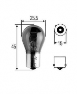 запчасти BOSCH, Лампа 24V 21W