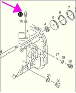 запчасти ZF, Упор стопорный кпп