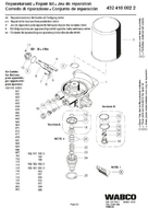 запчасти BERGKRAFT, РКТ осушителя