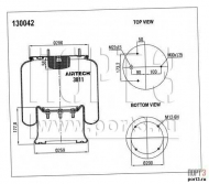 запчасти AIRTECH, Пневмоподушка