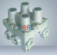 запчасти PNEUMATICS, Кран защитный 4-х контурный