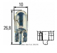 запчасти BOSCH, Лампа габаритного фонаря 24V W3W