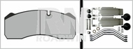 запчасти Roadwin, Колодки тормозные