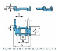 запчасти BPW, Пластина рессоры