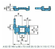 запчасти BPW, Пластина опорная