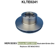 запчасти UC, Диск тормозной