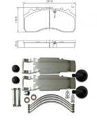 запчасти Bremspunkt, Колодки тормозные