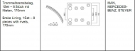запчасти Bremspunkt, Накладки тормозные